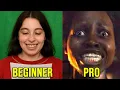 Beginner vs Oscar Winning Actor Same Horror Scene