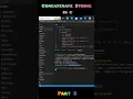 Concatenate string in c part-3