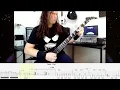 Testament - Trial By Fire Guitar Playthrough (Tabs On Screen) (Eb Tuning)