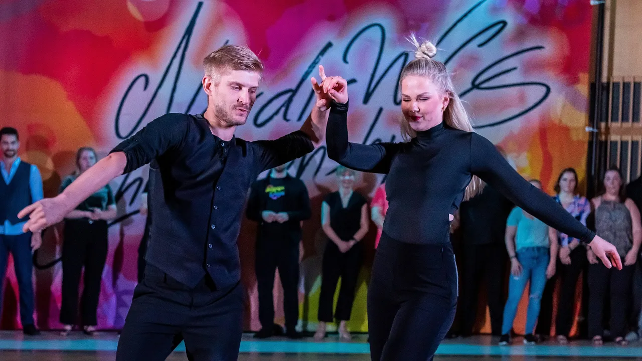 Emil Zetterström & Caroline Bejstam - Advanced Jack&Jill Finals - Nordic WCS Championships 2022