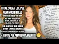 THIS IS WHEN THE TABLES TURN NEW MOON LEO SOLAR ECLIPSE DEATH OF EMPIRE MY ANNOUNCEMENT
