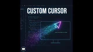 Custom Cursor Effect Using JavaScript Cool JS Cursor Animation Tutorial