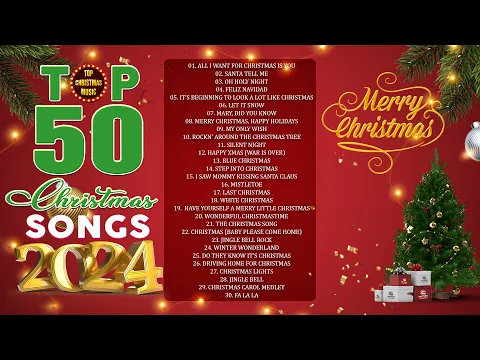 Download MP3 Top 50 Christmas Songs 2024 🎅🏻 Best Christmas Music Playlist 🎄 Christmas Carols 2024