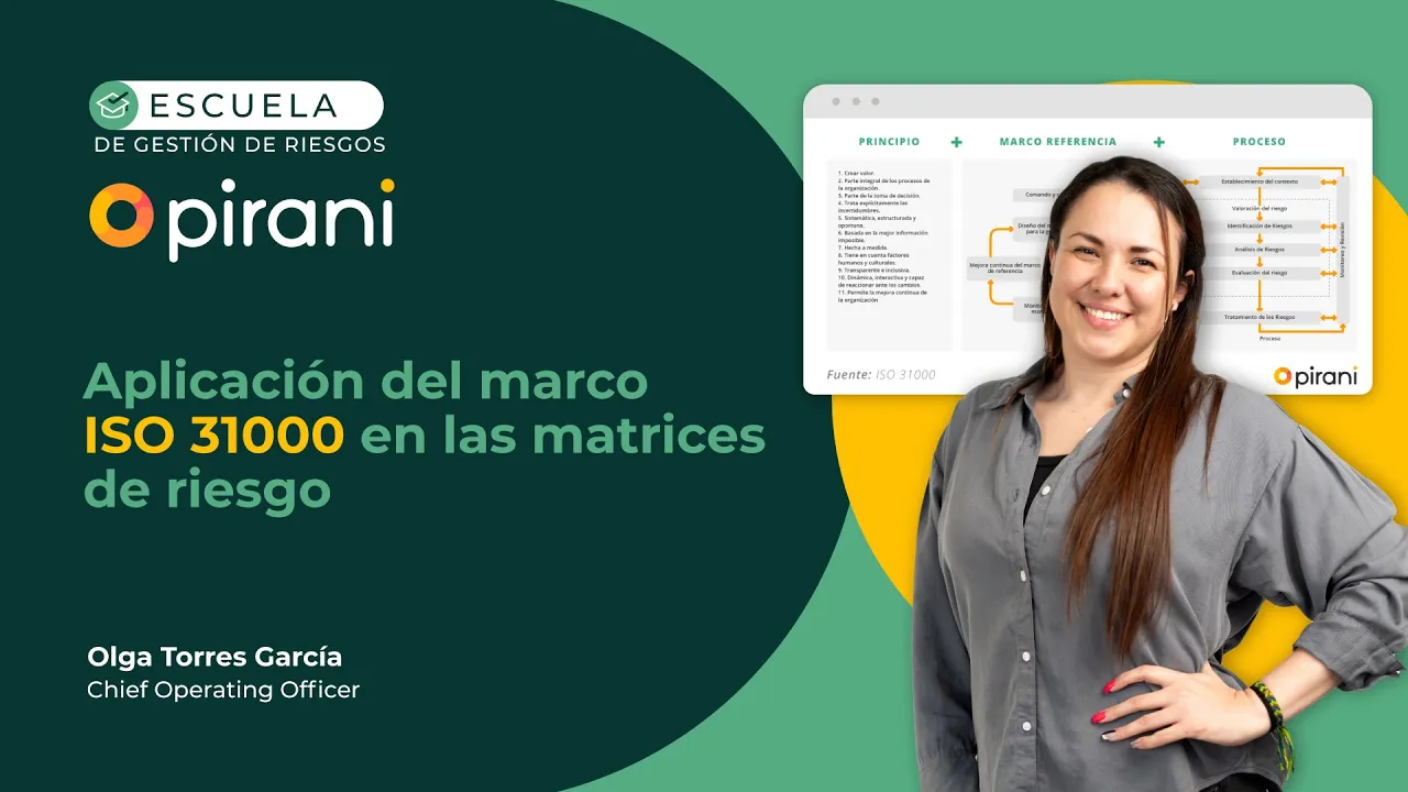 Aplica el marco ISO 31000 en tu matriz de riesgo 🚀