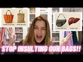 Download Lagu THE WORST (AND FUNNIEST 😹 ) INSULTS ABOUT OUR LUXURY HANDBAGS!!