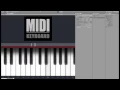 MIDI Keyboard - Unity3d