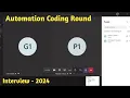 Coding Round L2 Real Capgemini Automation Selenium Java Testing interview on teams
