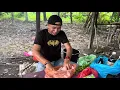 Terjah Studio Abun Bilun Makai Buah Rambutan Yang Sudah Masak santai2 terus BBQ 