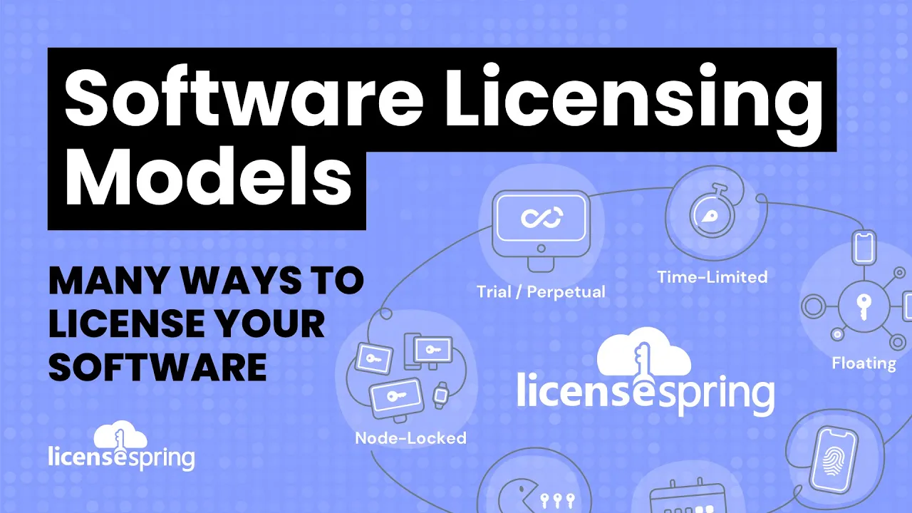 Software Licensing Models - List of license models supported on LicenseSpring
