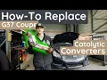 How to install Catalytic Converters on a G37 Coupe