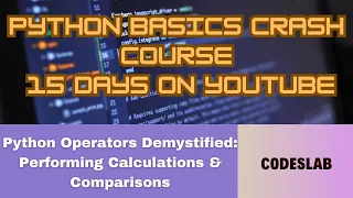 Python Operators Demystified Performing Calculations Comparisons