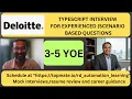 TypeScript Mock Interview 2026 Coding OOP Scenario Based Questions