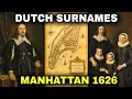 These Last Names Built New York Before It Was New York Is Yours One