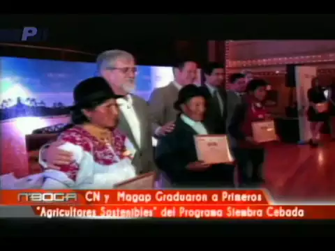 CN y Magap graduaron a primeros Agricultores sostenibles del programa Siembra Cebada