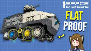 This Wheel Trick Makes Rovers Harder to Disable Space Engineers