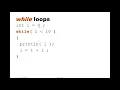 IAT806 Lecture 2 1 Loops