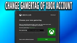 How to Change Your Xbox GAMERTAG For FREE Change Gamertag of Xbox Account