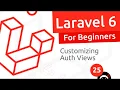 Laravel 6 Tutorial for Beginners - Authentication Views