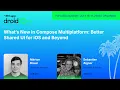 Compose Multiplatform Better Shared UI for iOS and Beyond - Marton Sebastian droidcon USA 2026