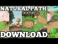Natural Path Custom Design Download - Animal Crossing New Horizons