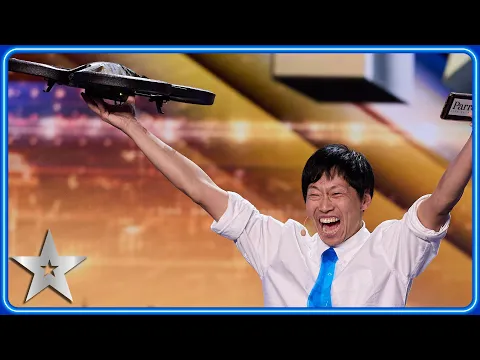 Download MP3 Tani gives LONGEST audition in HISTORY with drone tricks | Auditions | BGT 2024