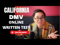 CALIFORNIA DMV ONLINE TEST 2022 DRIVING KNOWLEDGE TEST