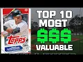 TOP 10 MOST VALUABLE CARDS IN 2023 TOPPS SERIES 2