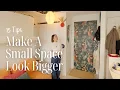How to Maximize Small Spaces | 15 Tips for Apartments \u0026 Bedrooms