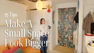 How to Maximize Small Spaces 15 Tips for Apartments Bedrooms