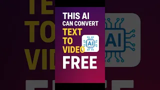 Convert Text To Video For FREE Using This AI Tool No Watermark 