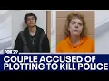 Husband wife accused of plotting to kill New Jersey officers police say