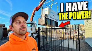 4,500 Pound Generator Needs a Lift To Its New Home!