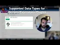 Supported Data Types for Plugins