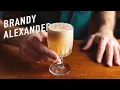 The Brandy Alexander - a simple holiday drink