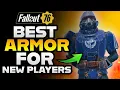 BEST ARMOR FOR NEW PLAYERS IN FALLOUT 76 - Early Armor You Will Need To Get When Starting