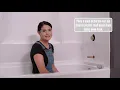 Delta Faucet Modern 14 Series Matte Black Shower