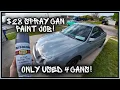 28 CHEAPEST RATTLE CAN PAINT JOB IT ONLY TOOK 4 CANS