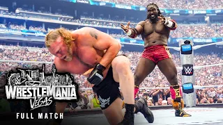 full match oba femi vs brock lesnar wrestlemania 42