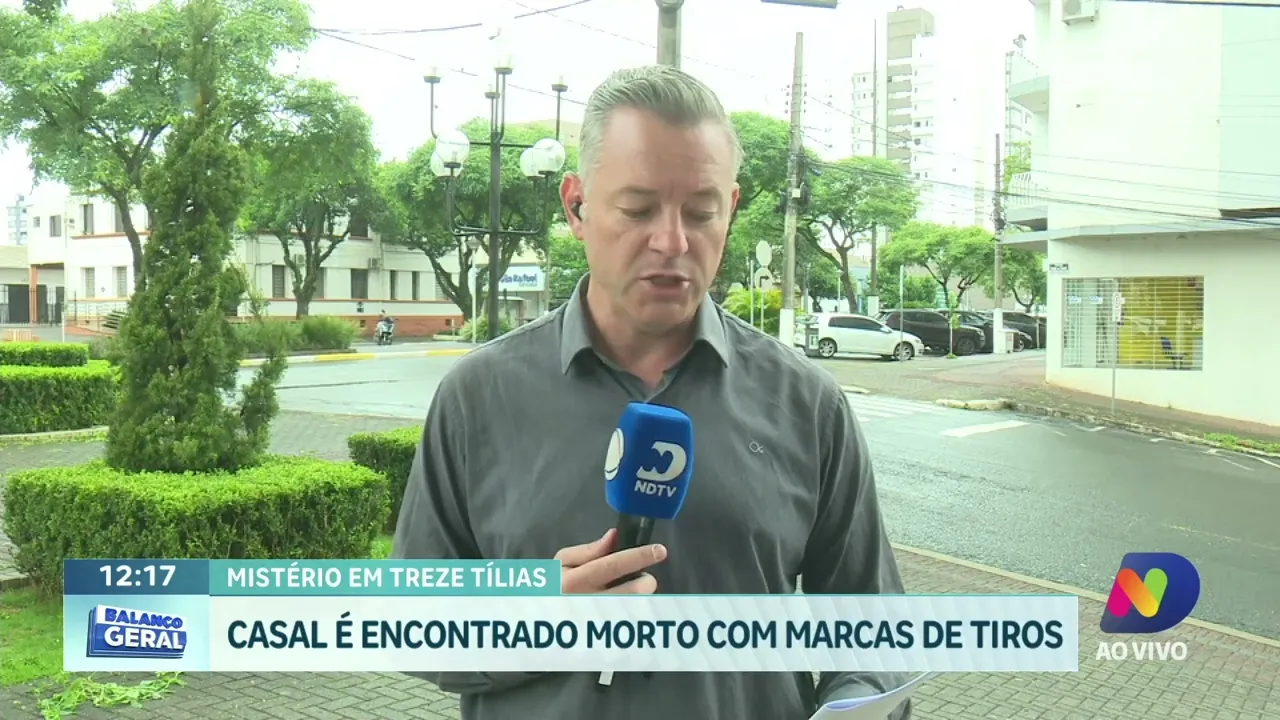 Investigação em Treze Tílias: Casal é Encontrado Morto