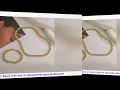 Download Lagu HECHENG, Gold Color Bead Zircon Necklace Bracelet Brass Jewelry Sets For Women Fashion