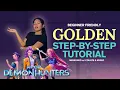 Download Lagu Huntrix - Golden STEP BY STEP Dance Tutorial | K-Pop Demon Hunters |  Easy to Follow