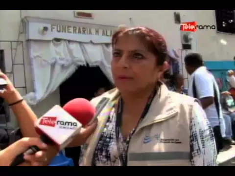 Esta tarde se realiza sepelio de menos que falleció tras explosión