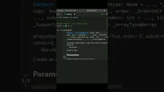 numpy create array array python