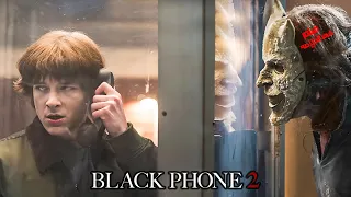 مكالمه تليفون من كابينه مفهاش شبكه وسلكها مقطو ع كفيله تعيشك فى رعـ ب ابدى ملخص فيلم Black Phone 2 