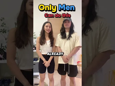 Only Men can do this??
