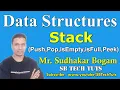 Stack in Data Structure What is Stack Stock Operations PUSH POP isEmpty isFull peek