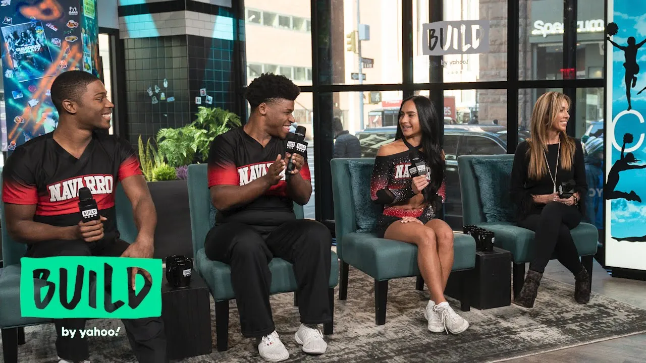 Coach Monica Aldama, Gabi Butler, Jerry Harris & La’Darius Marshall On Netflix's "Cheer"