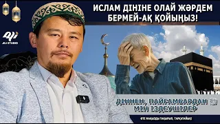 Исламға олай жәрдем бермей-ақ қойыңыз! Діннен және Пайғамбардан ﷺ мін іздеушілер | Нұрсұлтан Қасимов