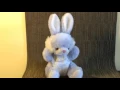 Purple Lavender Plush Rabbit Music Box by Union Toy
