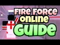 The ULTIMATE Fire Force Online Beginner s Guide